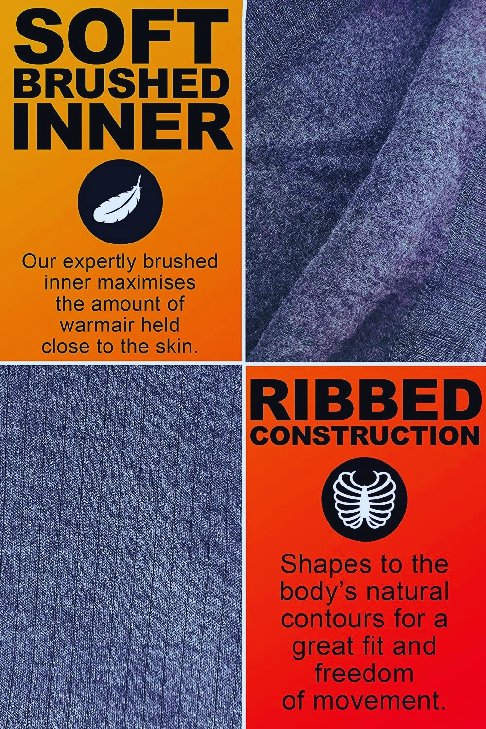 Men's Premium Thermal Top (blue)