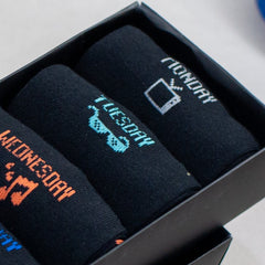 Hinz Days Of The Week 7 Pack Cotton Rich Socks