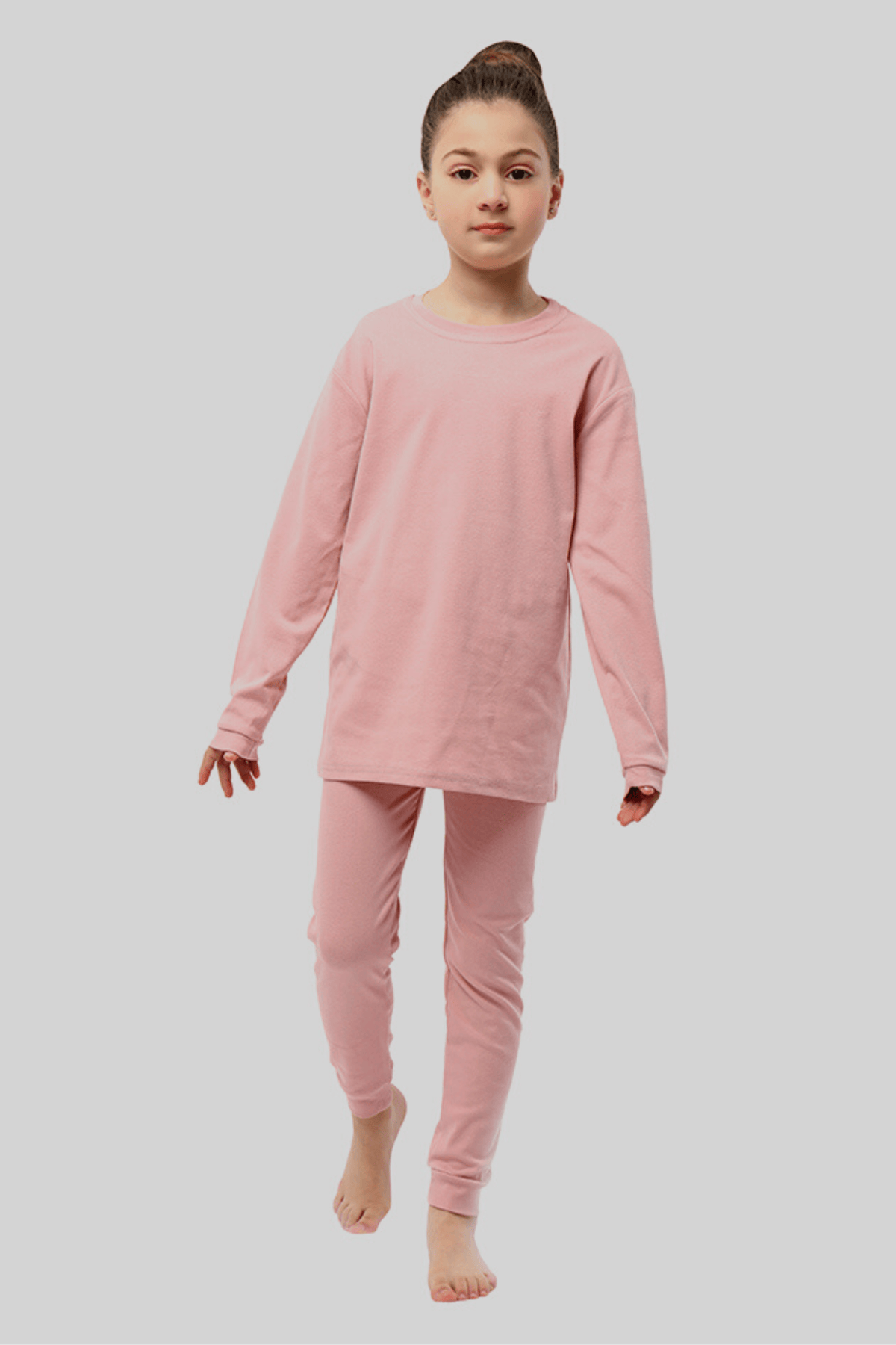 Girls Solid Suit Full Sleeves