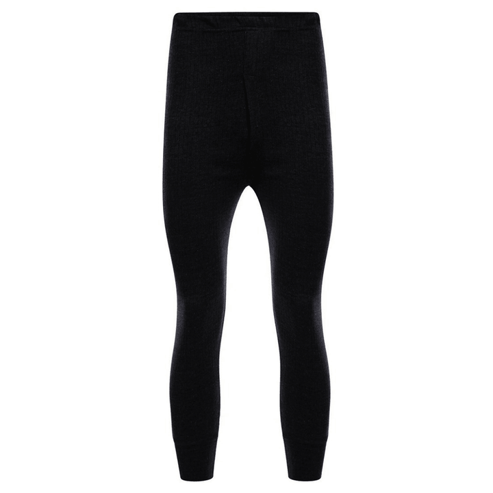 black Thermal Trouser - mens thermal suit by Hinz Knit