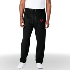 Men's Signature- Fleece Pants (Black)