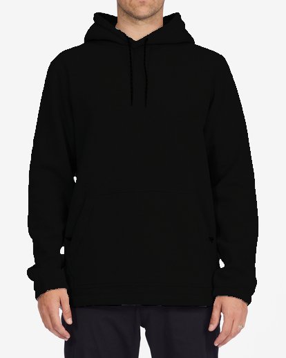 Men's Premium Fleece- Hoodie (Black)