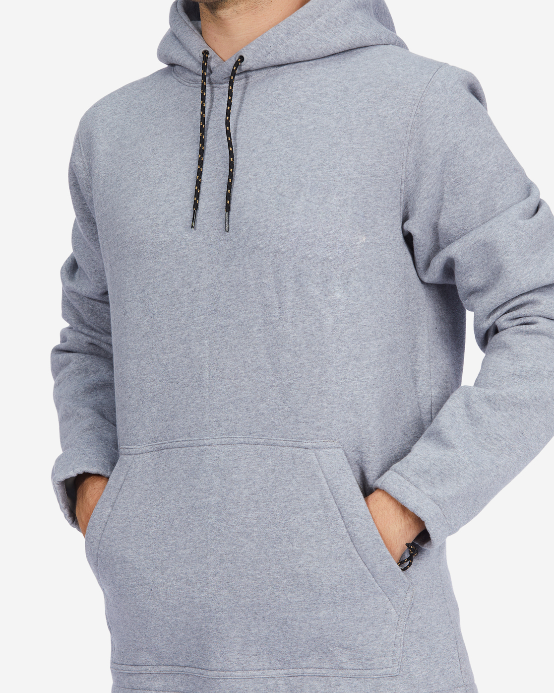 Men's Premium Fleece- Hoodie (Grey)