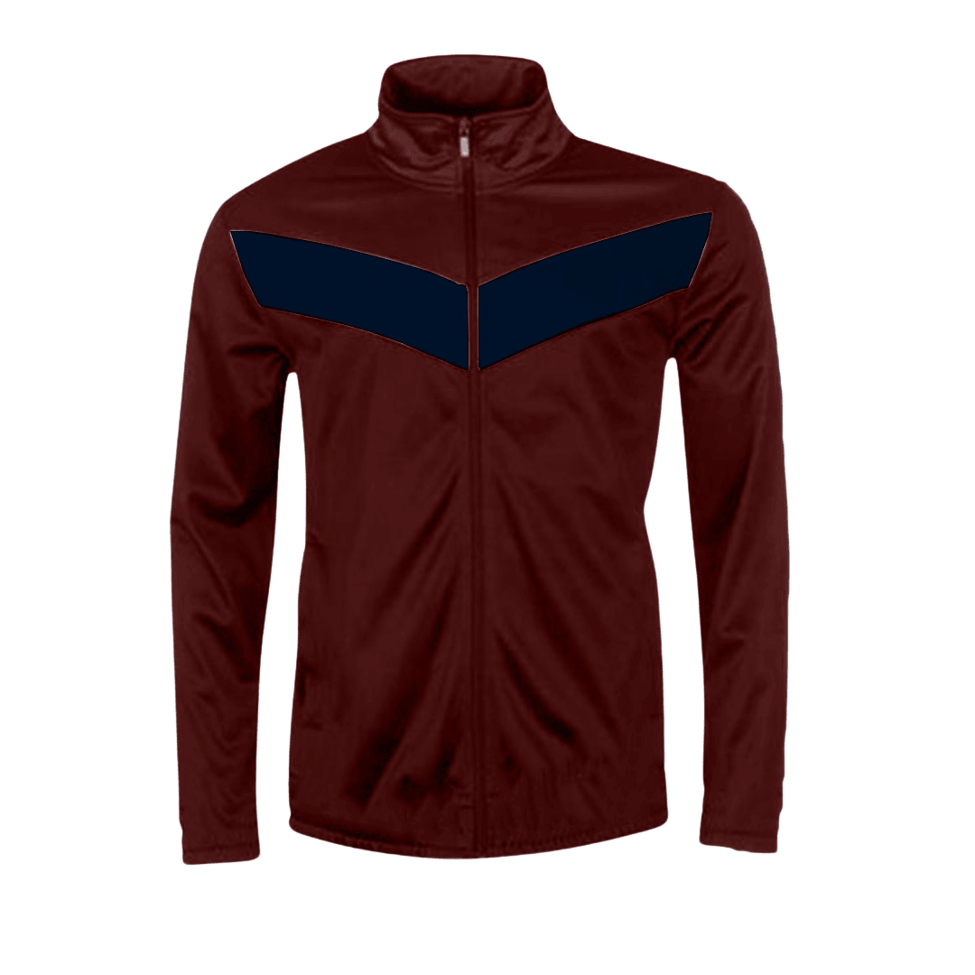 Men's Micro Dobby Track Top - Hinz Knit