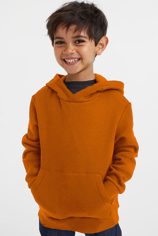 Kid's Unisex Premium Hoodie Unisex (Orange)
