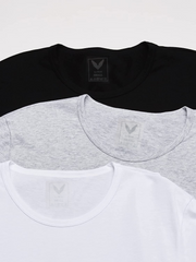 Premium Basic Short Sleeve T-Shirt (Pack of 3)