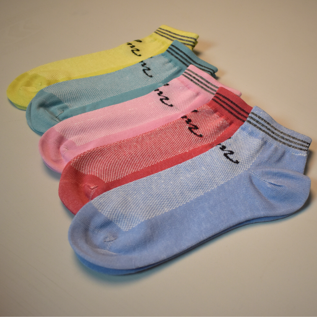 Hinz Ankle Socks Multi Color (Women)