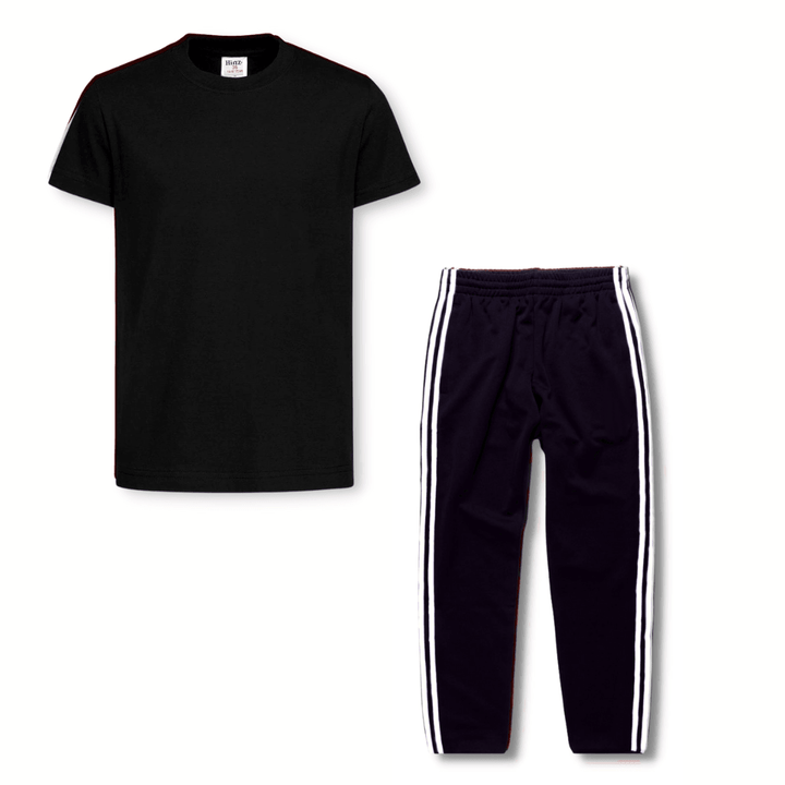 Solid night suit for kids