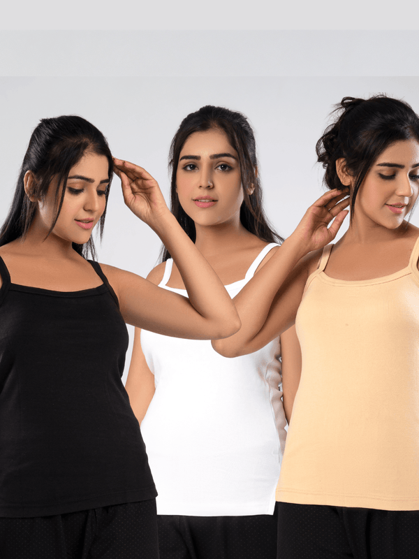 Women's Signature Camisole (Summer) 786 (Pack of 3) - Hinz Knit