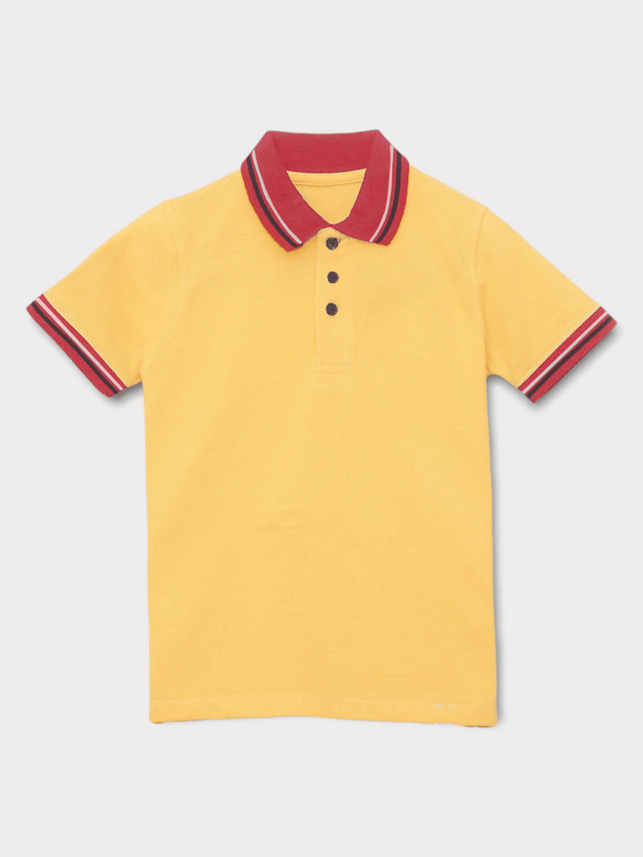 Yellow Polo Shirt for Men